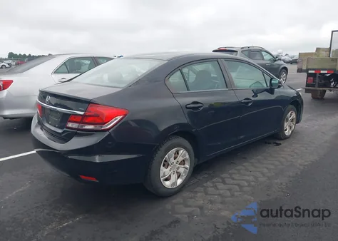 2013 Honda Civic Lx z USA, uszkodzony, nr VIN 2HGFB2F50DH563801